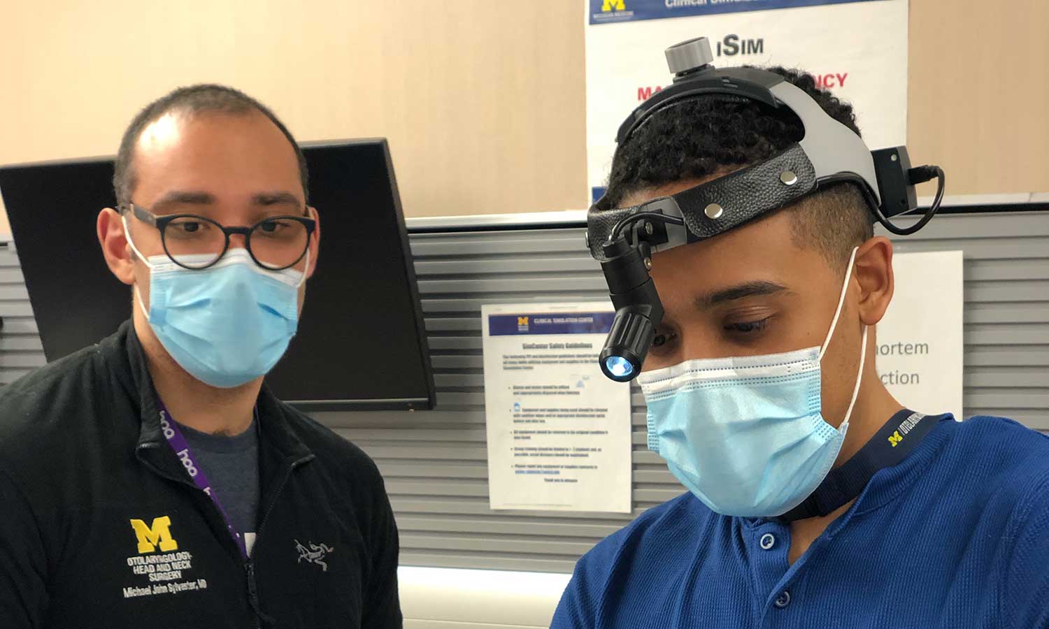 Drs. Michael Sylvester and Connor Smith