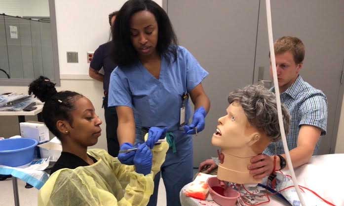 Drs. Tanisha Hutchinson and Ebone Evans